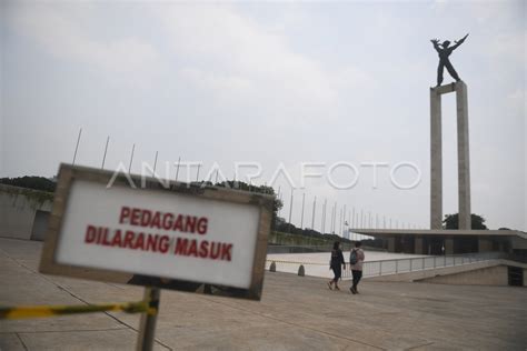 TAMAN KOTA JAKARTA KEMBALI DIBUKA | ANTARA Foto