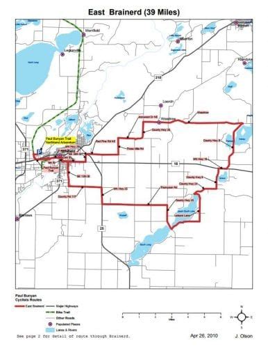 Bike Trail Maps East Brainerd Brainerd Mn Biking Mn Bike Trails