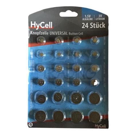 Hycell Alkaline And Lithium Buttoncoin Cell Set For Sale Online Ebay