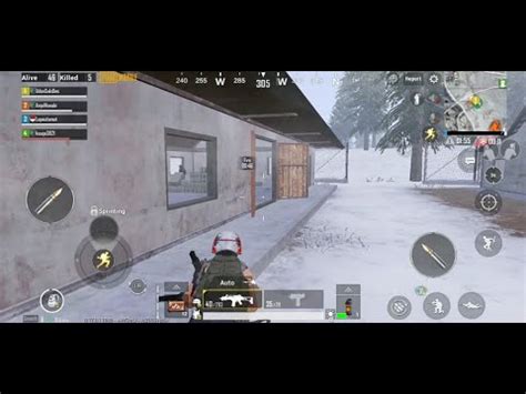 Surprising Enemy In The Snow Vikendi Arctic Mode Pubg Mobile Youtube