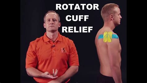 Kinesiology Tape Kinesio taping for rotator cuff relief - YouTube