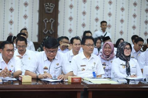 Pj Bupati Tulang Bawang Menggelar Rakor Optimalisasi Pelaksanaan Tugas