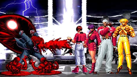 Kof Mugen Corpse Goenitz Vs Orochi Team Youtube