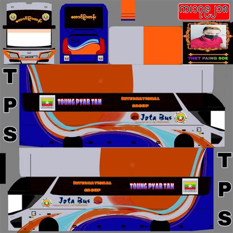 Bus Simulator Indonesia Skin Myanmar Artofit