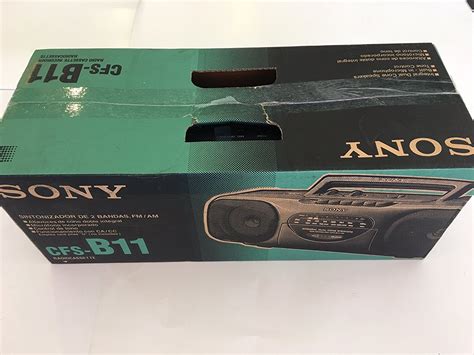 Sony Radio Cassette Recorder Boombox With Am Fm Radio Model Cfs B