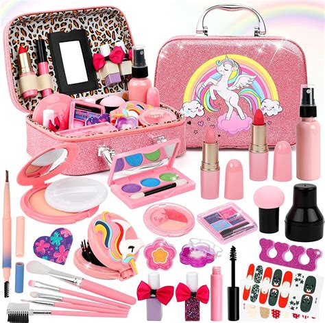 Kit De Maquillaje Para Niñas Con Cosmetiquera 25 Piezas