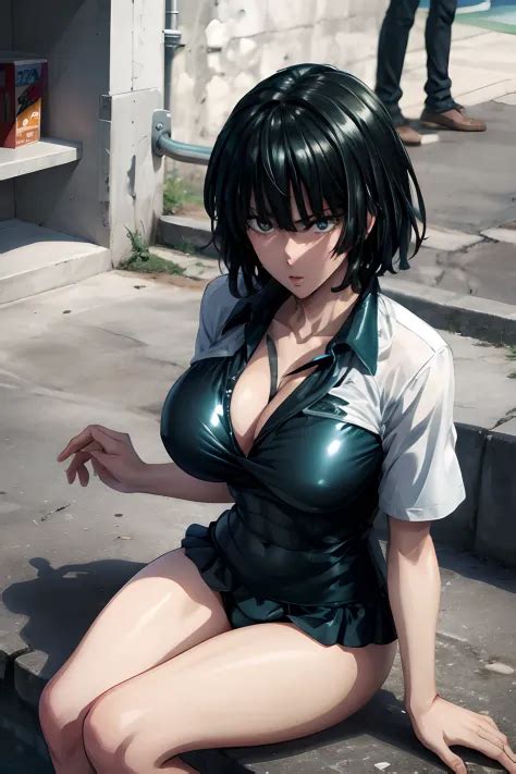 Fubuki In Swimsuit Bikini Azu SeaArt AI