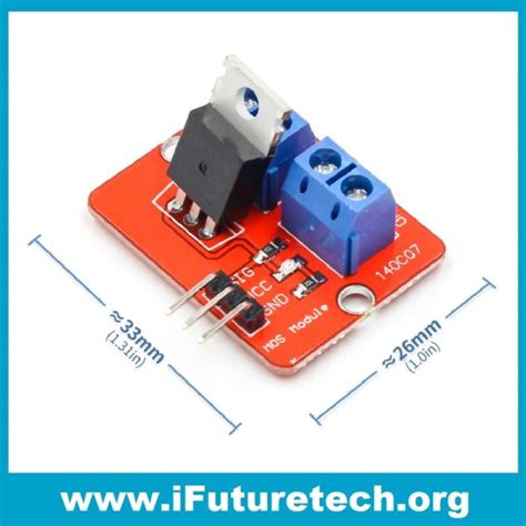 Irf Mosfet Driver Module Arm Raspberry Pi Ifuture Technology