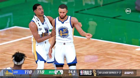 Nba 2k22 Ultra Modded Finals Warriors Vs Celtics Full Game 6 Highlights Youtube