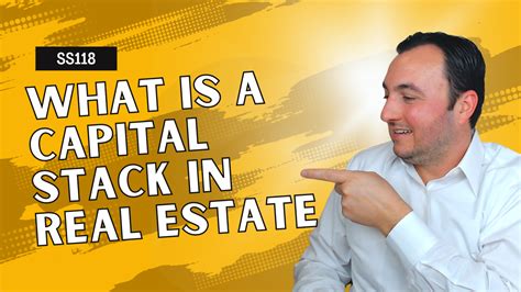 Ss118 What Is A Capital Stack In Real Estate