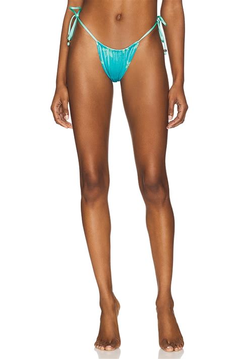 VDM Marley Reversible Bikini Bottom In Evergreen REVOLVE
