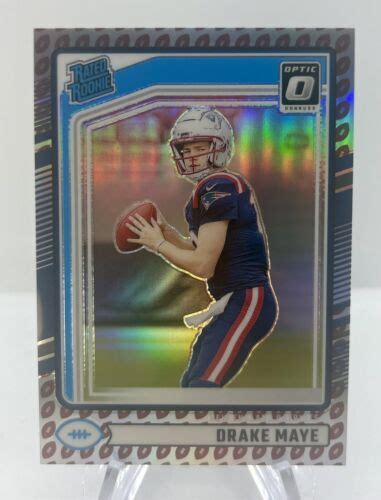 2024 Donruss Optic Preview Rated Rookie Drake Maye Football Emoji SSP