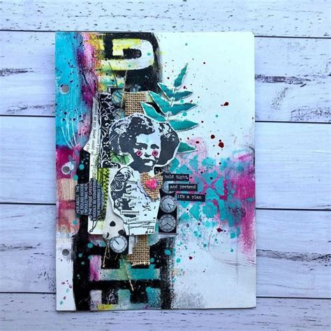 Pin By Kam On Dina Wakely Art Journal Techniques Mixed Media Art