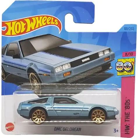 Mattel Hot Wheels DMC DeLorean kisautó Morzsa játékbolt