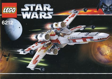 Lego 6212 X Wing Fighter Set Lego Star Wars Pas Cher