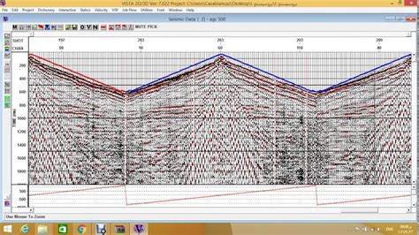 Seismic Processing Vista Youtube