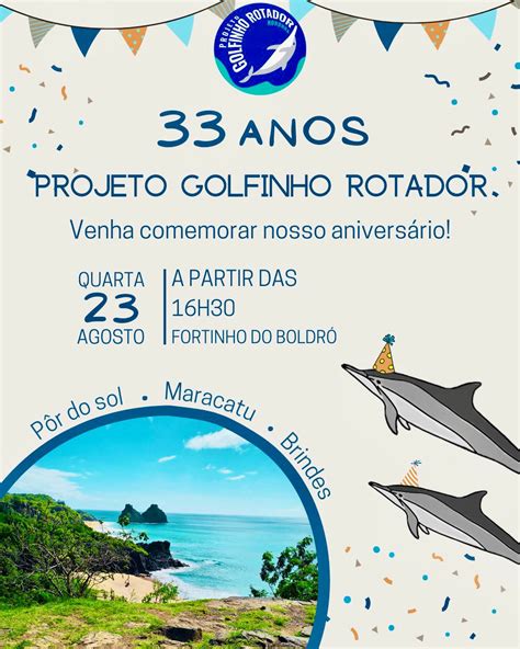 Semana Do Golfinho Comemora Anos Do Projeto Golfinho Rotador