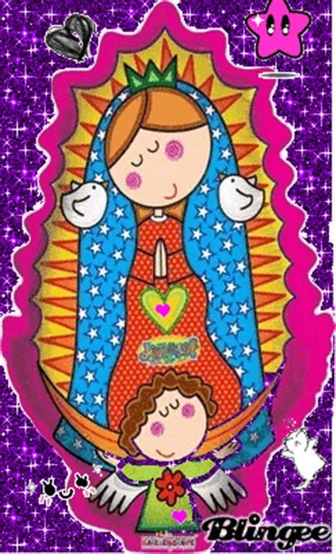 Virgen De Guadalupe Animada Virgencita De Guadalupe Caricatura Virgen