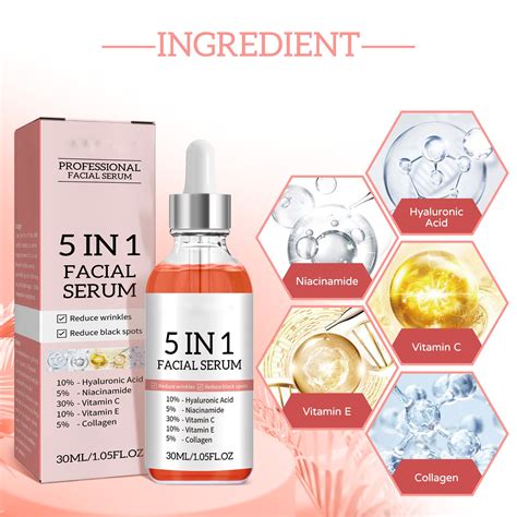 5 In 1 Aging With Vitamin C Vitamin E Collagen And Vitamin C For Facial Moisturizing Firming