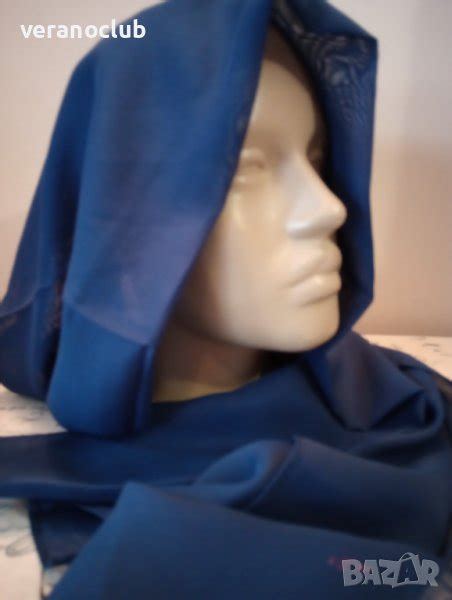 Дамски шал Син в Шалове в гр. Бургас - ID38415317 — Bazar.bg