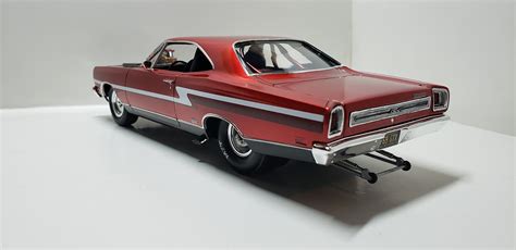 Plymouth Gtx Hadtop Pro Street T Plastic Model Car Vehicle