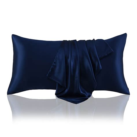 Silk King Size Pillowcase Navy