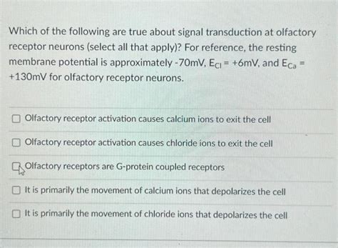 Solved Which of the following are true about signal | Chegg.com