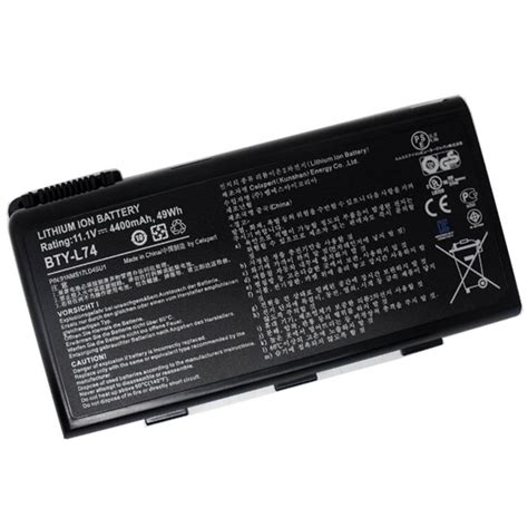 Original MSI BTY-L74 Battery | Techstar Computers