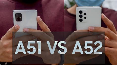 Reyes De La Gama Media Galaxy A51 Vs Galaxy A52 Fansung Youtube