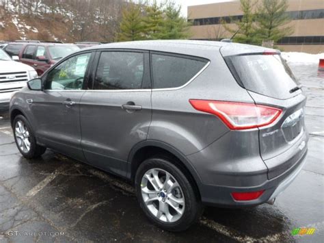 Sterling Gray Metallic 2013 Ford Escape Sel 20l Ecoboost 4wd Exterior