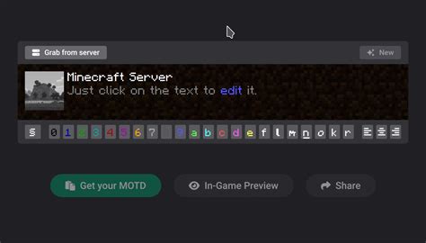 Motd Gg Generate Custom MOTDs For Your Minecraft Server