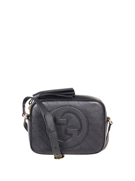 Woman Gucci Black Lamb Skin Blondie Hanbag