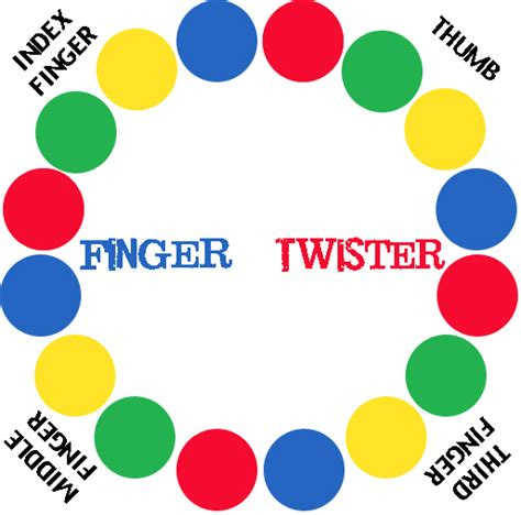 Free Printable Twister Spinner Printable