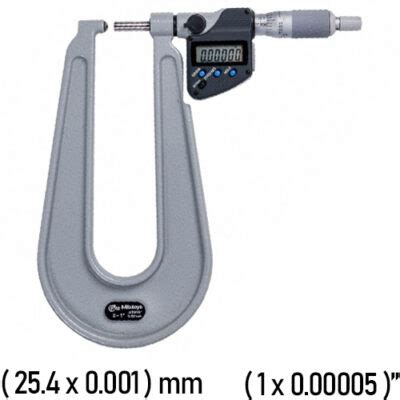 Buy Mitutoyo Sheet Metal Micrometer Mrm Metrology