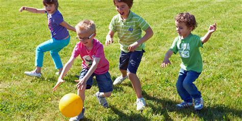 La balle américaine et les activités dextérieur pour enfants Le Blog