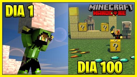 SOBREVIVENDO A 100 DIAS NO MUNDO PLANO DO MINECRAFT HARDCORE YouTube