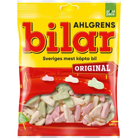 Godis Original 160g Ahlgrens Bilar Handla Mat Online Från Din Lokala