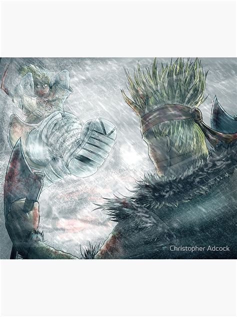 "Vinland Saga: Thorfinn vs Thorkell" Art Print for Sale by ...