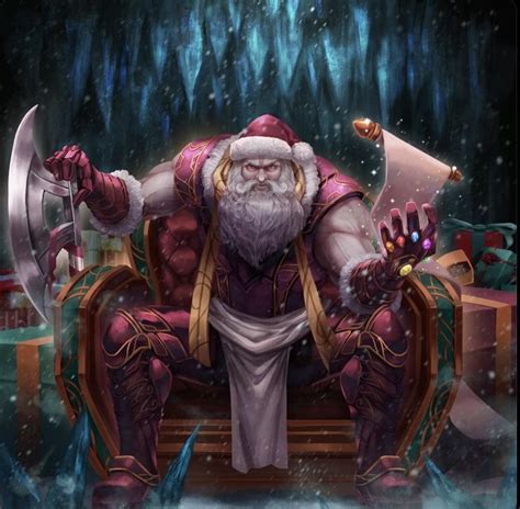 Barbarian Santa Conor Burke Artofit