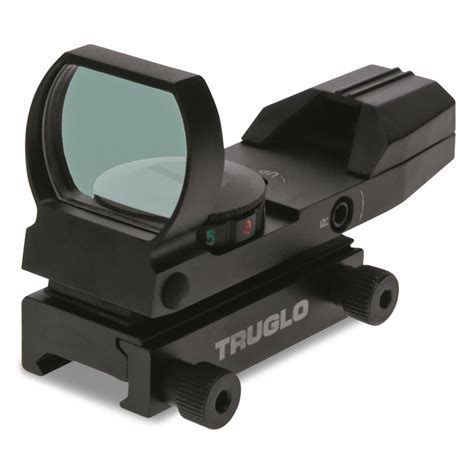 TruGlo Dual Color 1x34mm Open Dot Sight 5 MOA Red Green Reticle