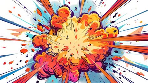 comic explosion art pictures