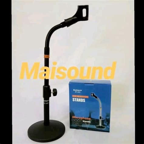 Jual Stand Mic Betavo St Microphone St Fleksibel Di Lapak