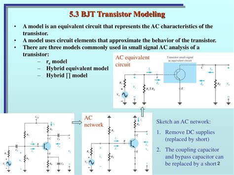 Ppt Chapter 5 Bjt Ac Analysis Powerpoint Presentation Free Download