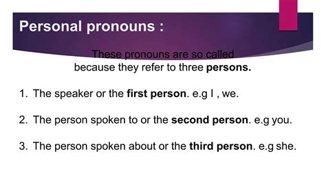 Pronoun And Its Types 1 Pptx