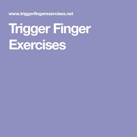 trigger finger exercises trigger finger exercises trigger finger