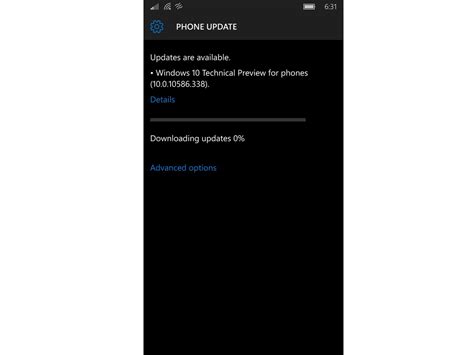 Microsoft Releases Windows 10 Mobile Build 10586338