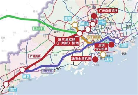 珠三角枢纽机场最快年内开工高铁铁路项目广东省新浪新闻