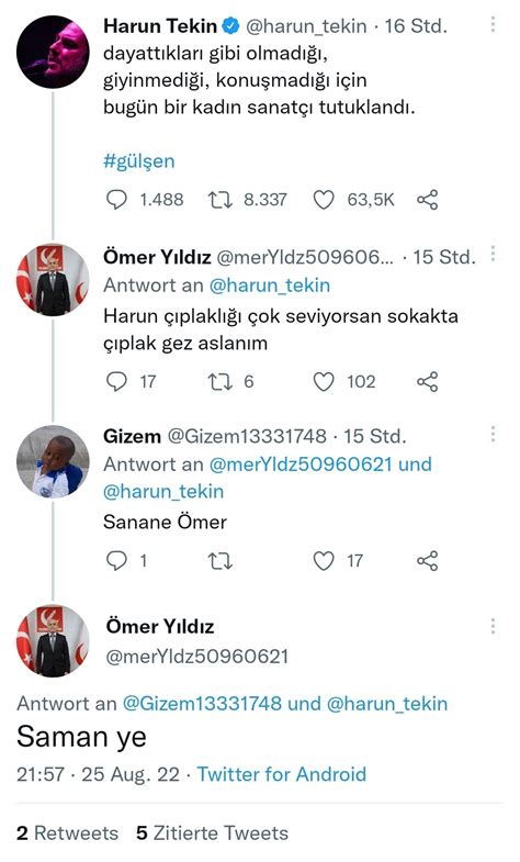 ʙᴇʟʟɪ s on Twitter Gülşen için katli vaciptir diyen adama bak Saman