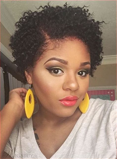 Short Curly Hairstyles For African American Women