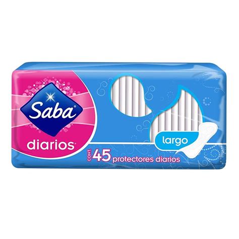 Protectores Saba Diarios Largo Pzas Walmart